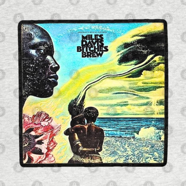 Bitches Brew Album Cover - Miles Davis by Veritè Kulture Vulture T-Shirts & Apparel